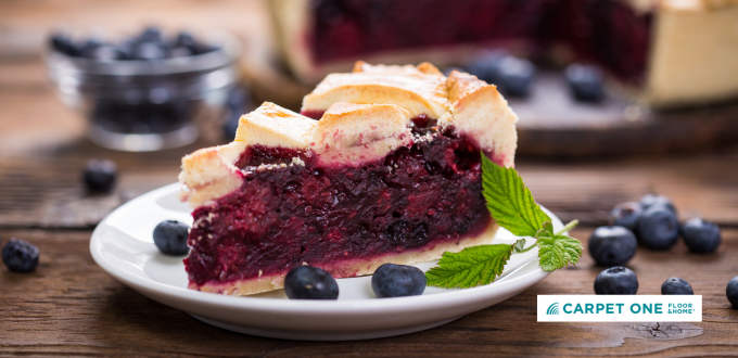 blueberry pie